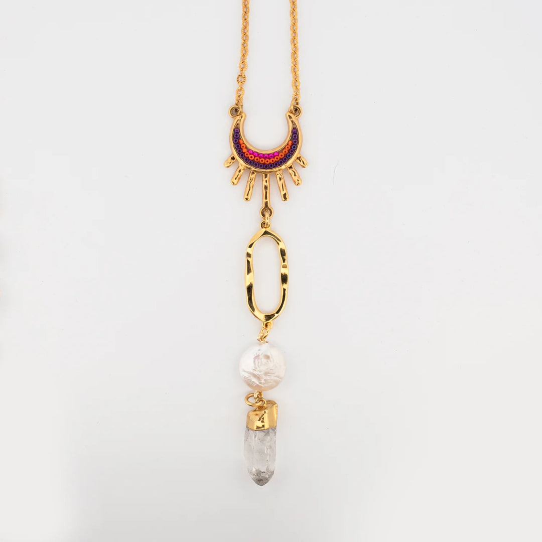 Collar Huichol Venus Revitaliza tu Espíritu con Arte y Poder Ancestral