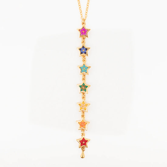 Collar Chakras Estrellas de Equilibrio, La Conexión Perfecta en Alineación Celestial