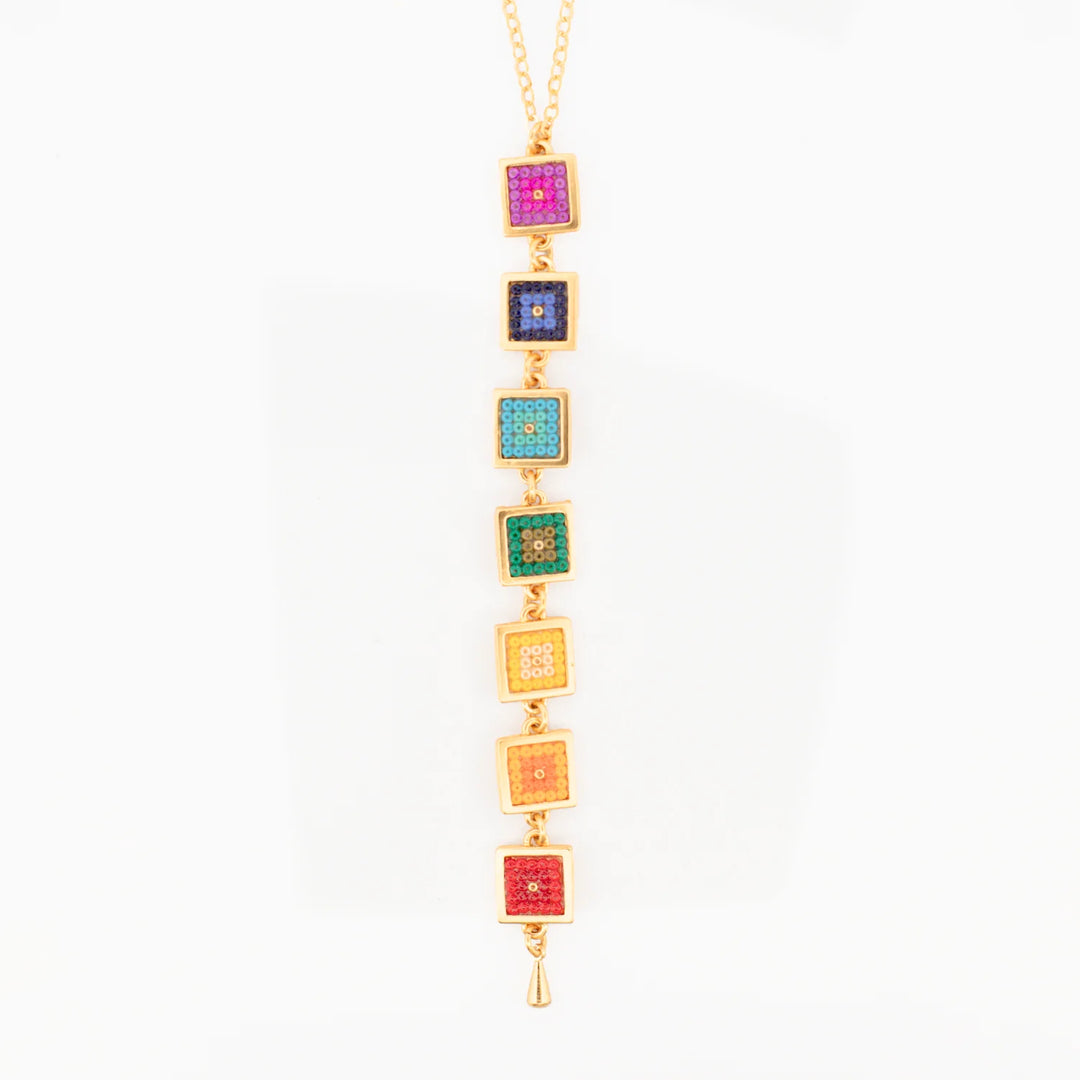 Collar Chakras Refugio Interior, Un Amuleto de Luz para Fortalecer tu Espíritu