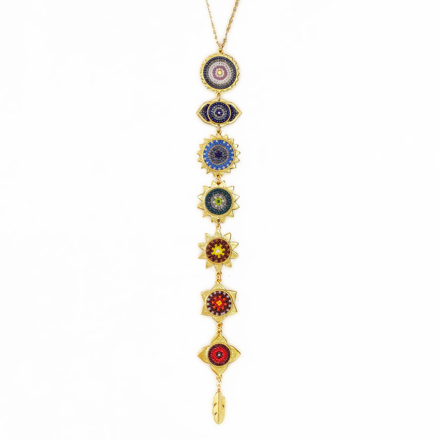 Chakras Necklace 012