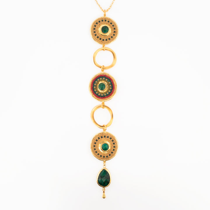 Collar triple Coatlicue