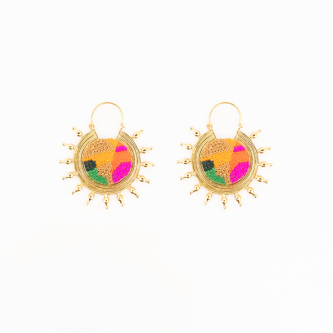 Arracadas Multicolor Ixchel