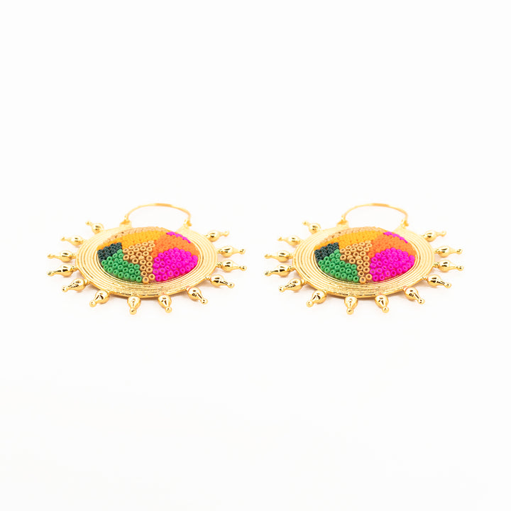 Arracadas Multicolor Ixchel