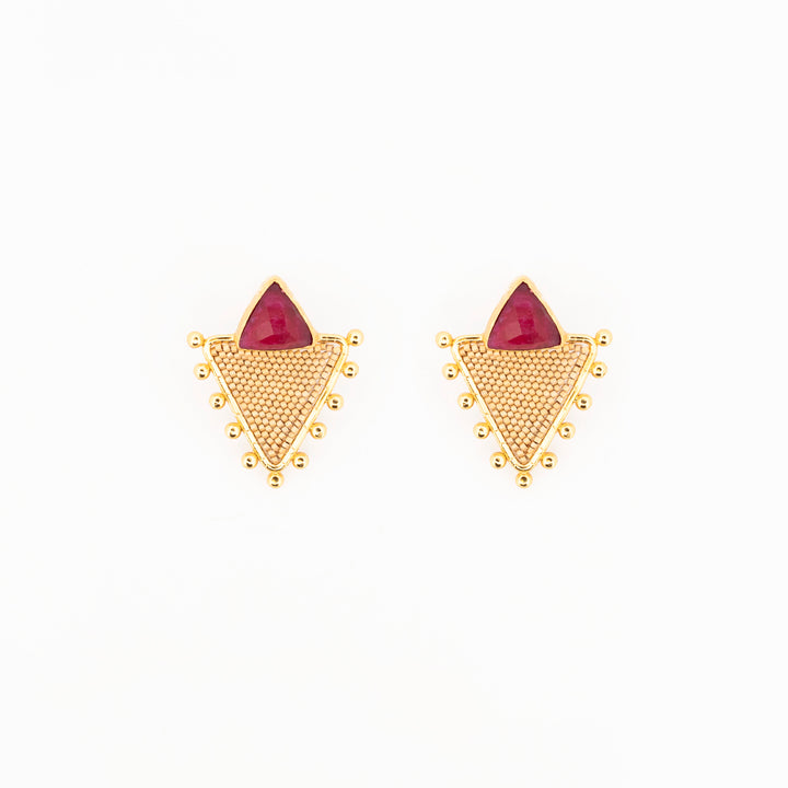 Aretes Tlazoltéotl Triángulo