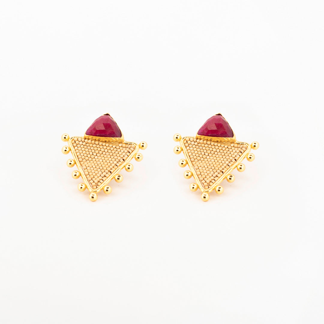 Aretes Tlazoltéotl Triángulo