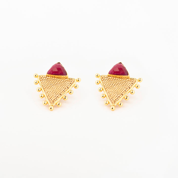 Aretes Tlazoltéotl Triángulo