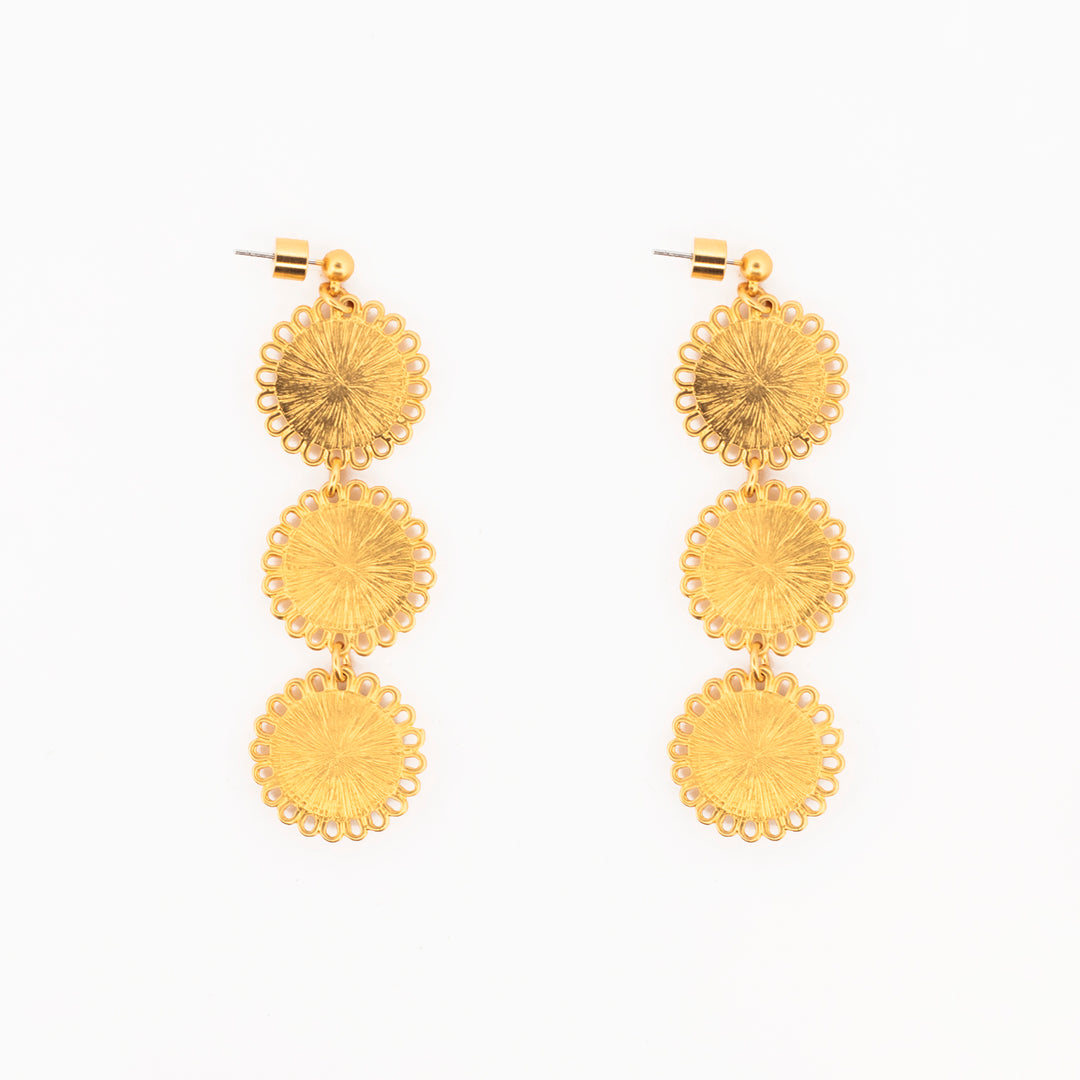 Aretes Flores Únicas