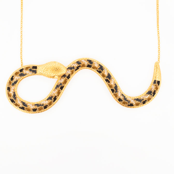 Gargantilla Maxi-Serpiente Tlazoltéotl