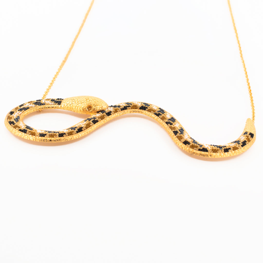 Gargantilla Maxi-Serpiente Tlazoltéotl