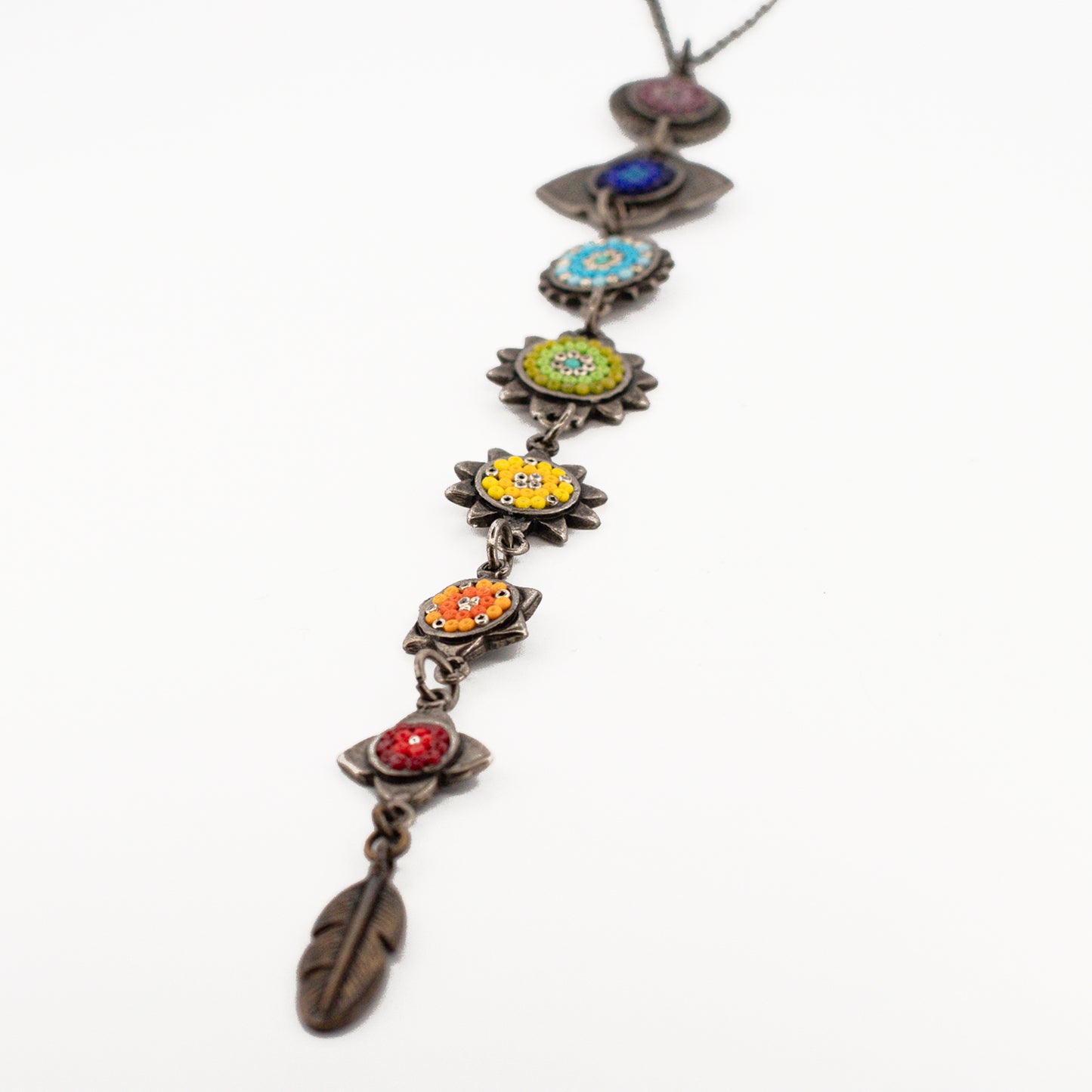 Chakras 123 necklace