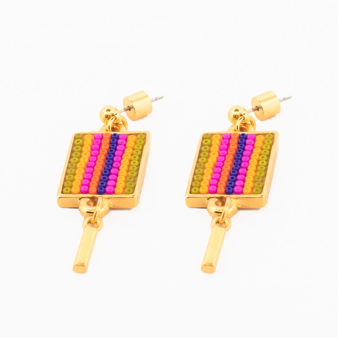 Aretes Arcoíris Doble Ágatha Ruiz de la Prada Joyería