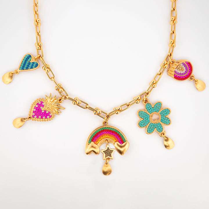 Gargantilla Mundo de Fantasía Ágatha Ruiz de la Prada Joyería