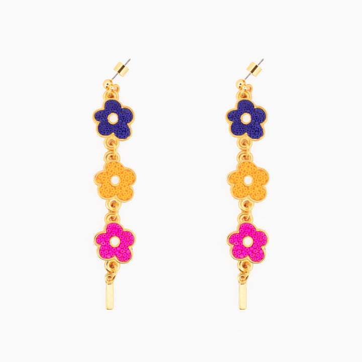 Aretes Prisma Floral