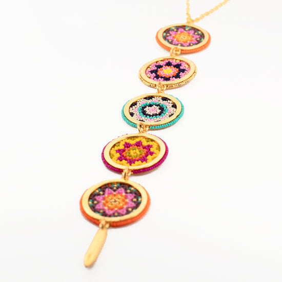 Collar Huichol  5 Eclipses