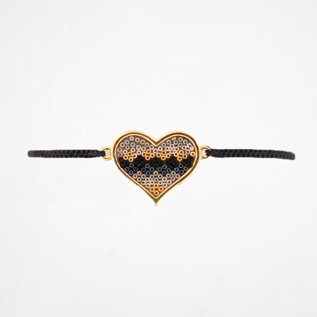 Pulsera Corazón Macramé - 35% OFF