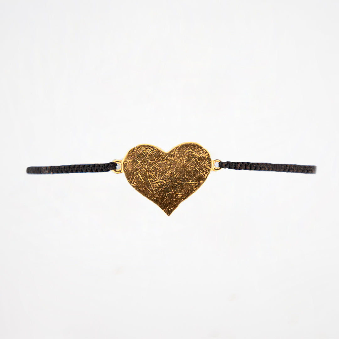 Pulsera Corazón Macramé - 35% OFF