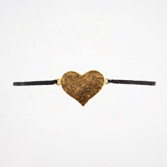 Pulsera Corazón Macramé