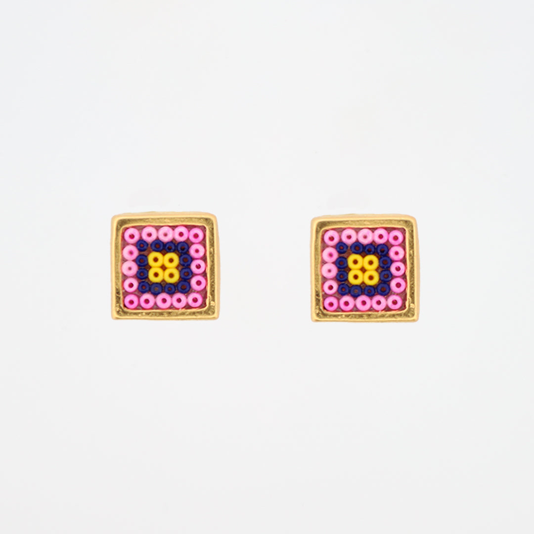 Aretes Cuadrado