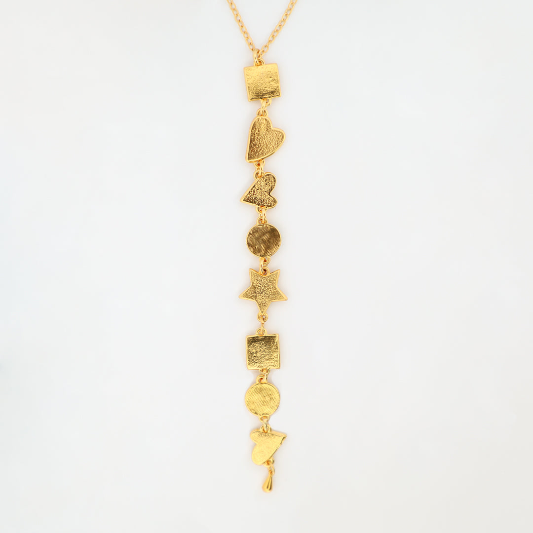 Alegría Chiquita necklace in 24k gold plated medium 