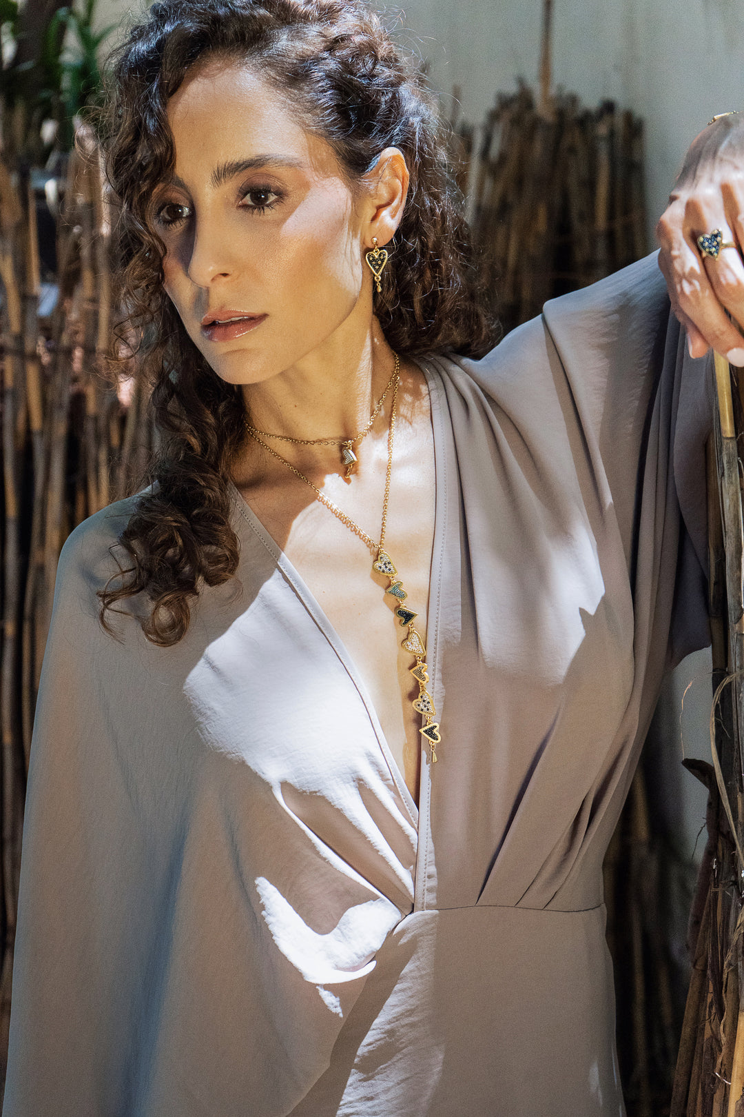 Aretes Corazón en Paz