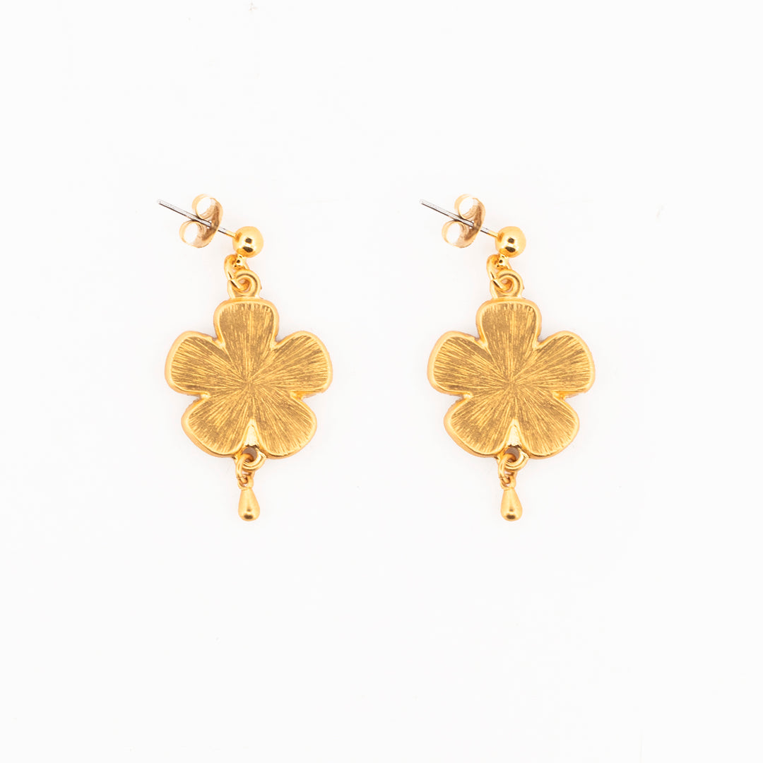 Aretes Flores con Vida