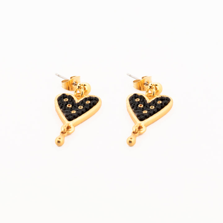 Aretes Corazón en Paz