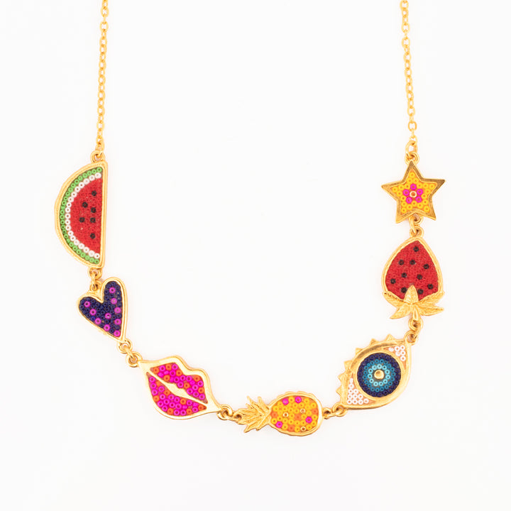 Gargantilla Paisaje Exótico