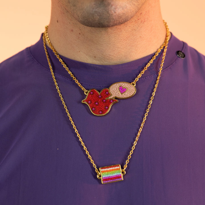 Gargantilla Vidas Paralelas Ágatha Ruiz de la Prada Joyería