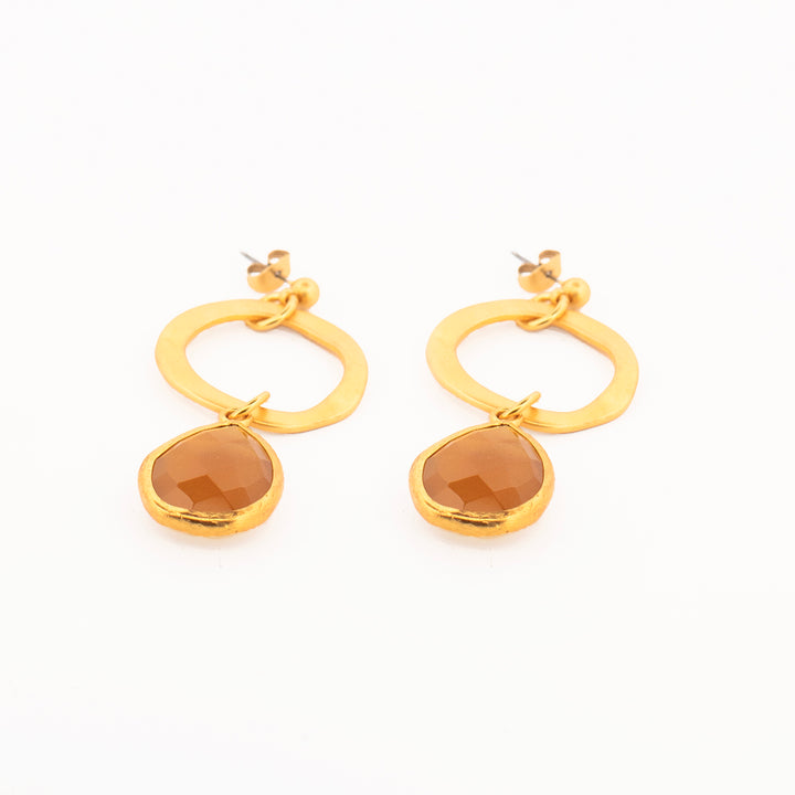 Aretes Ágatha Roja