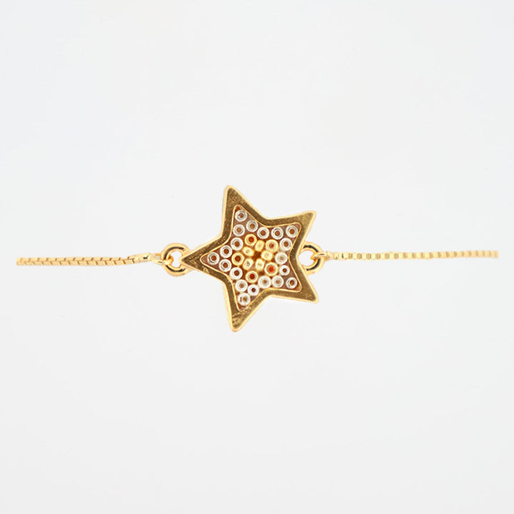 Pulsera Huichol Rodeada de Brillo